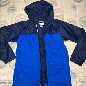 “Columbia Rain-Zilla Fleece Lined Jacket | Blue | Youth M